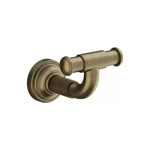 Gessi Venti20 Крючок двойной, цвет: Antique Brass