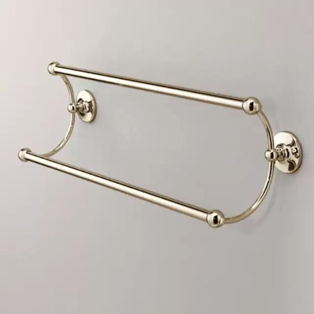 Devon&Devon Cavendish Полотенцедержатель двойной 55.5см., подвесной, цвет: золото