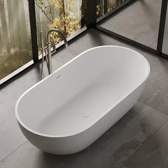 Dea Design Shadow Ванна 165x82xh52см, отдельностоящая, цвет: белый