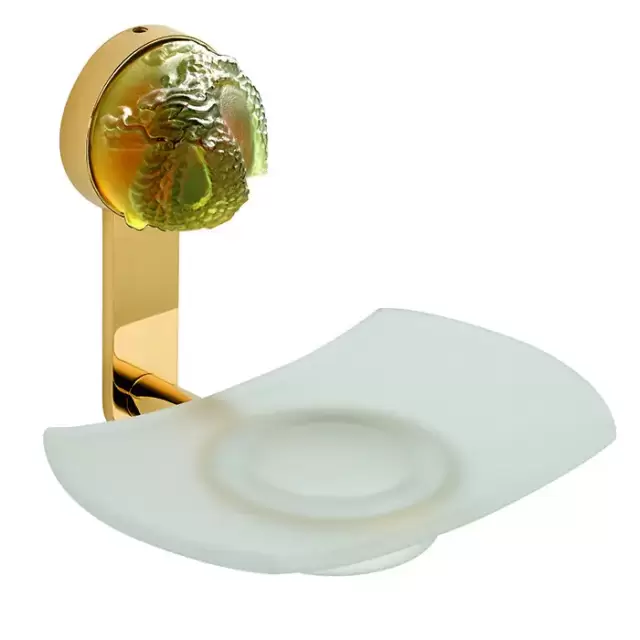 THG Dragon Jade Мыльница подвесная, цвет: золото