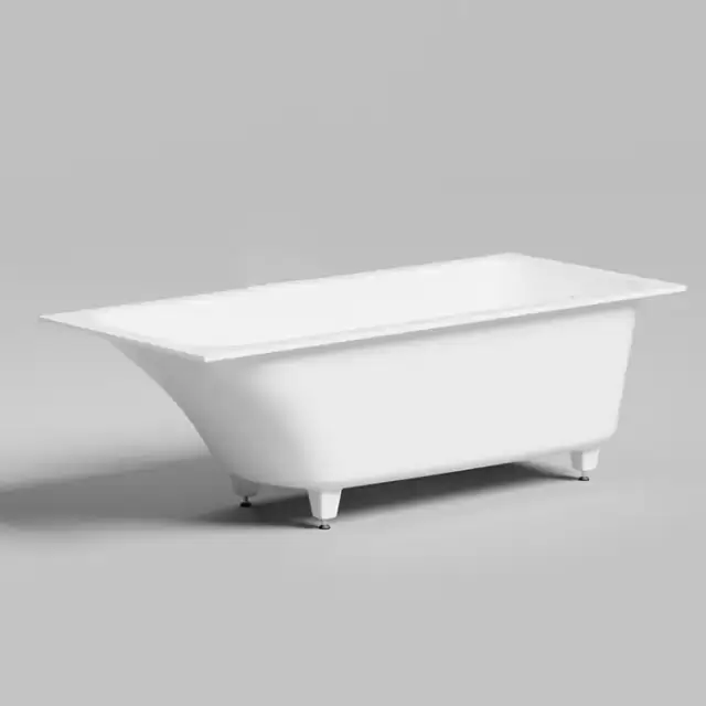 Salini Orlanda KIT Встраиваемая ванна 170х75х60cм., "Up&Down", сифон, щелевой слив-перелив, мат-л: S-Stone, цвет: белый матовый