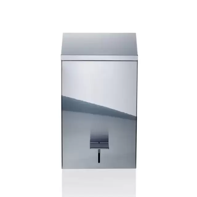 Decor Walther TE 70 SC Ведро 20x20x32см, с педалью и крышкой, softclose, напольное, цвет: хром