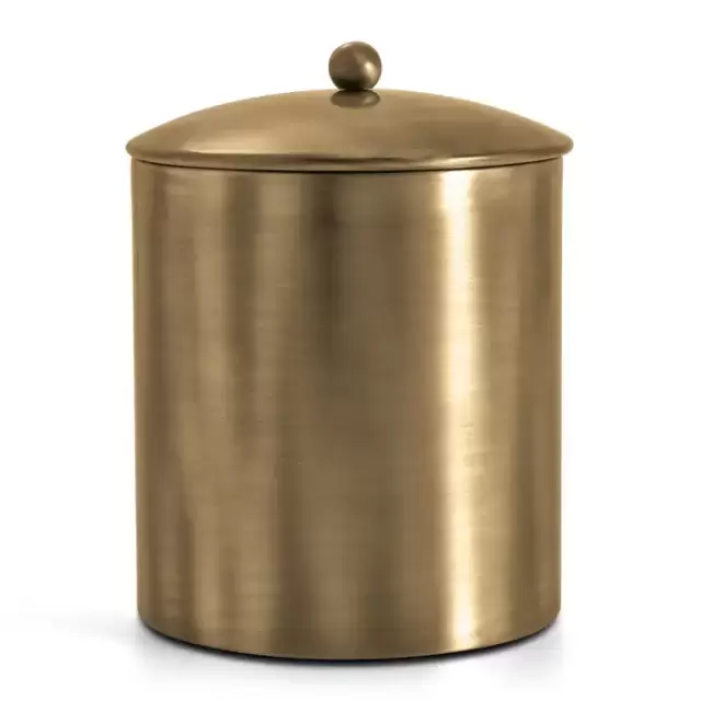 3SC Bally Ведро с крышкой, ручка Sfera, цвет: золото 24к. opaco