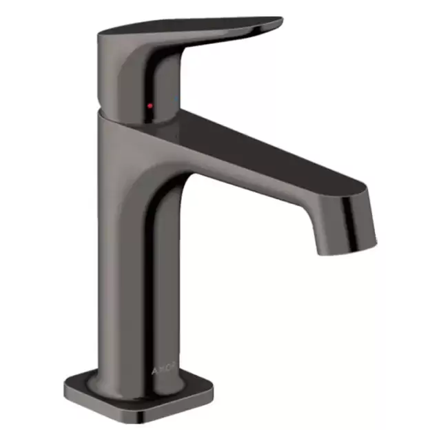 Axor Citterio M Смеситель для раковины 100, на 1 отв., с донным клапаном, цвет: полированный черный хром