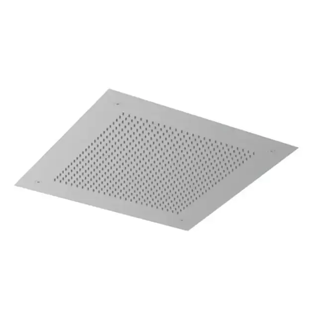 Almar Velvet Верхний душ 38х38см, встраиваемый, 1 режим, цвет: оружейный металл брашированный PVD