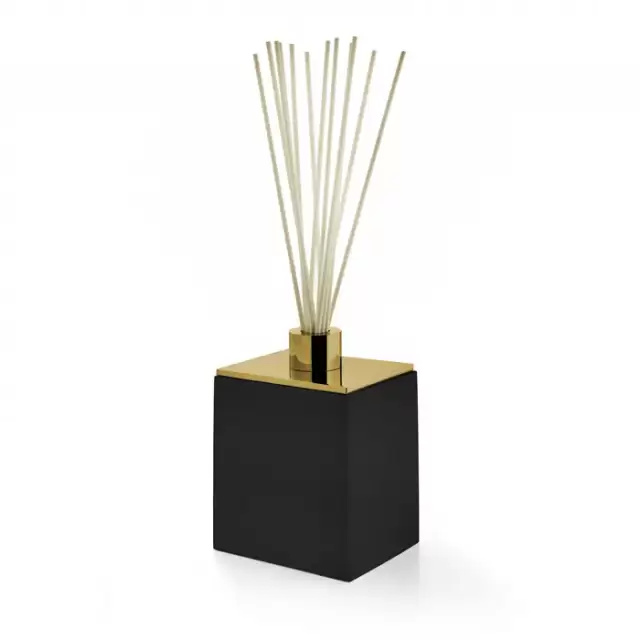 3SC BeMood Black Ароматический диффузор настольный 10хh30х8 см, цвет: черный/золото матовое