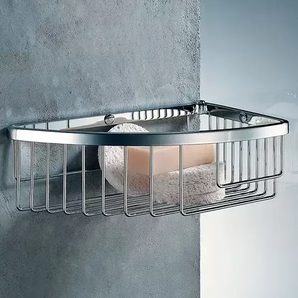 Colombo Angolari Угловая полочка, цвет: хром