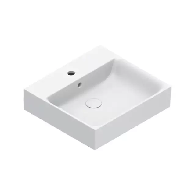 Catalano Premium Раковина 50x47см, с 1 отв., цвет: белый глянцевый