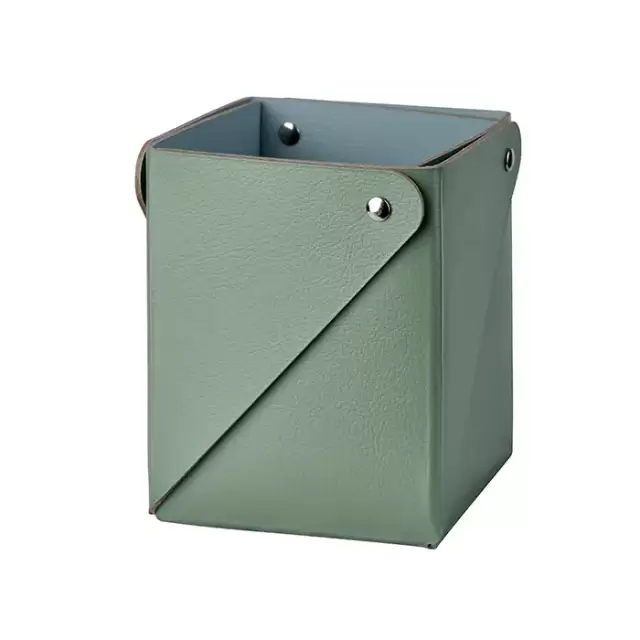 Colombo Adj Стаканчик MIU 8x8хH10.5см., настольный, цвет: эвкалипт/небесный