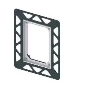 TECEfilo Монтажная рама на уровне стены. цвет: белый