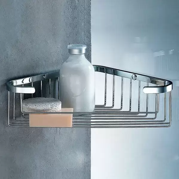 Colombo Angolari Угловая полочка, цвет: хром