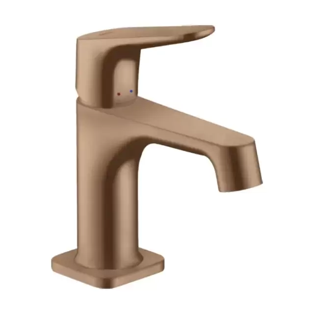 Axor Citterio M Смеситель для раковины 70, на 1 отв., с донным клапаном, цвет: шлифованное красное золото