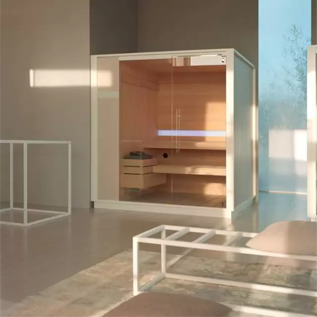 Effegibi One S Сауна 214x171x226см, уголовая SX, цвет: Soft Sand