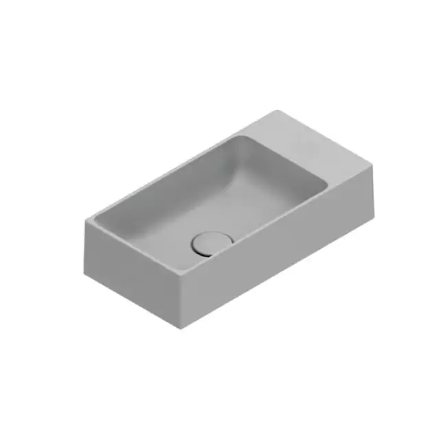 Catalano Premium Раковина 50x25см, без отв., цвет: Cemento Satinato