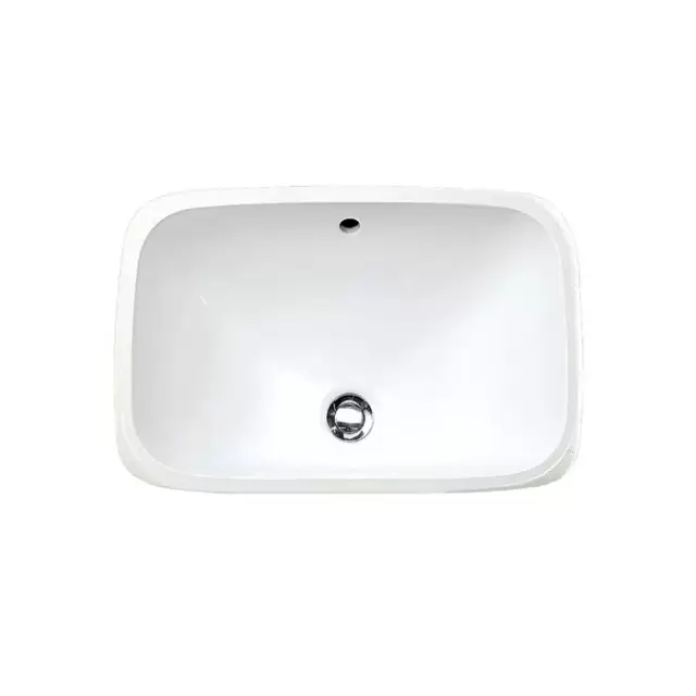 Devon&Devon Swindon Раковина встраиваемая под столешницу 55,5х38,5cм., без отв., цвет: белый