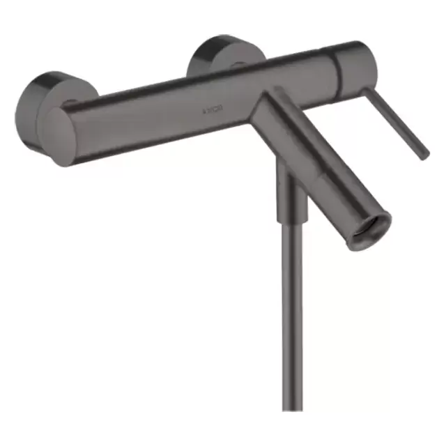 Axor Starck Смеситель для ванны , настенный, цвет: шлифованный черный хром