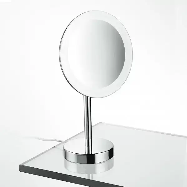 Colombo Complementi Зеркало косметическое, настольное, х3, цвет: хром