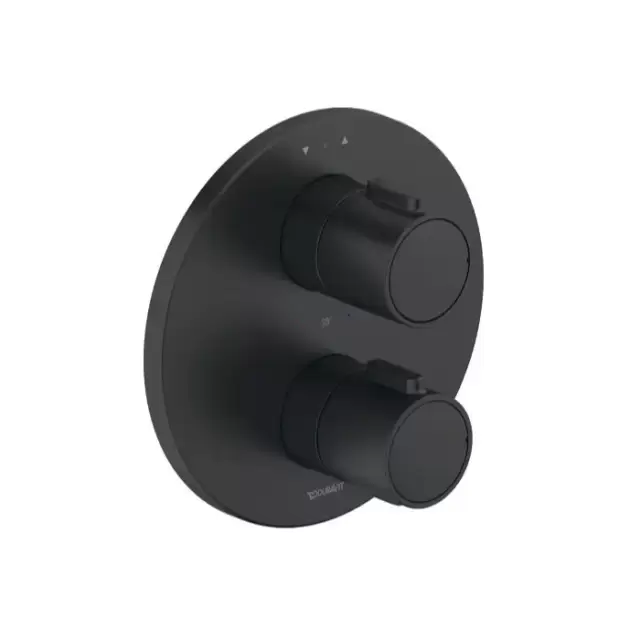Duravit Thermostatic Смеситель для душа, настенный, термостатический, цвет: черный матовый