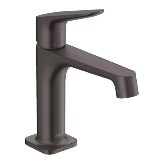 Axor Citterio M Смеситель для раковины 100, на 1 отв., цвет: шлифованный черный хром