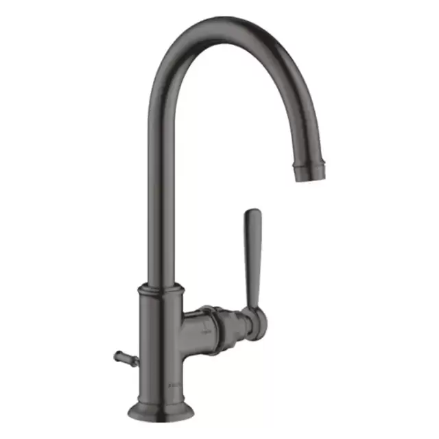 Axor Montreux Смеситель для раковины 210, на 1 отв., с донным клапаном, цвет: шлифованный черный хром