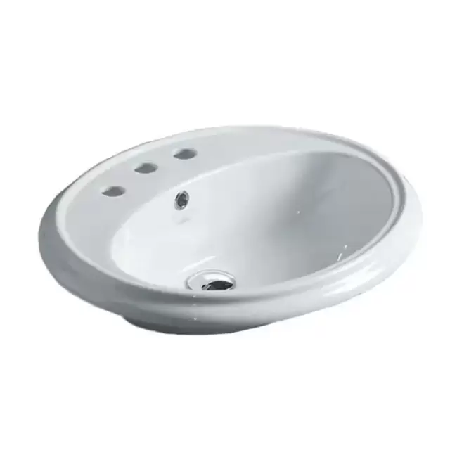 SIMAS Arcade Раковина 61х50.5 см, 3 отв., цвет: белый