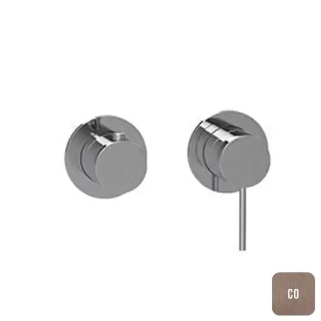 Almar Смеситель для душа, встраиваемый, на 2-3 потребителя, цвет: Copper Brushed PVD