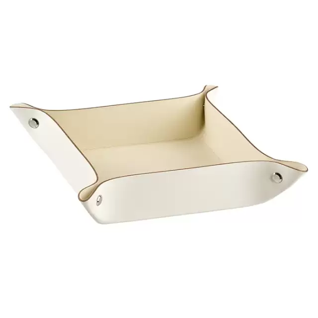 Colombo Adj Мелочница, 20x14H5 см, цвет: белый/панна котта