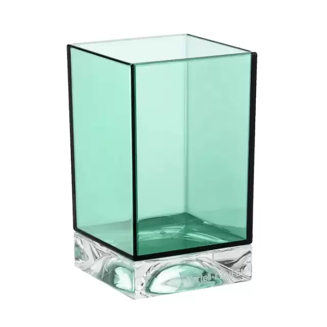 Laufen Kartell Стакан 7х7х12см., настольный, пластик, цвет: изумрудный зеленый