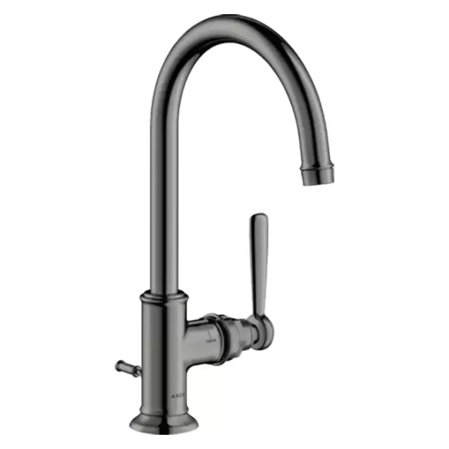 Axor Montreux Смеситель для раковины 210, на 1 отв., с донным клапаном, цвет: полированный черный хром