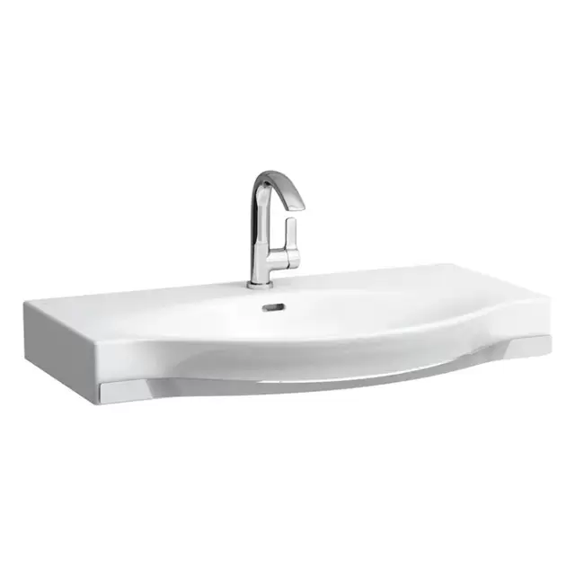Laufen Palace Раковина 90х51х11см, подвесная/накладная, с 1 отв., c полотенцедержателем, цвет: белый