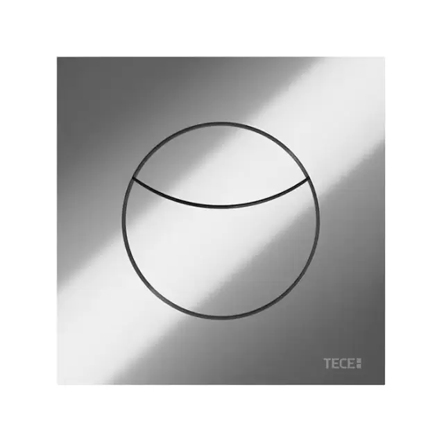 TECEflushpoint Панель смыва, 2 клавиши, квадратная, цвет: хром глянцевый