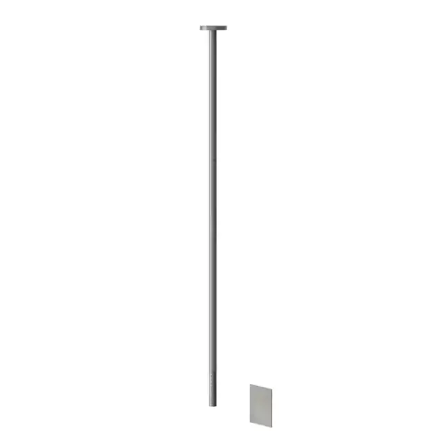 Gessi 316 Смеситель для раковины, потолочный, электронный, внешняя часть, цвет: Steel Brushed