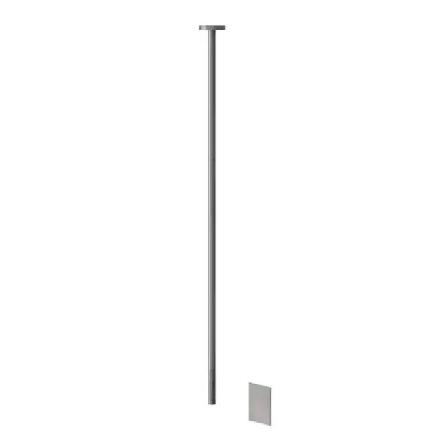 Gessi 316 Смеситель для раковины, потолочный, электронный, внешняя часть, цвет: Steel Brushed