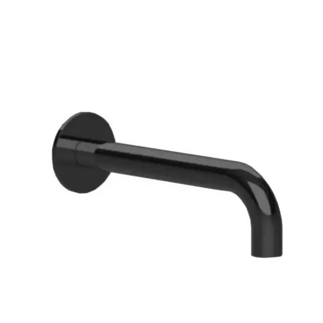 Almar Universal Излив настенный 240 мм с круглым отражателем,  цвет: черный матовый