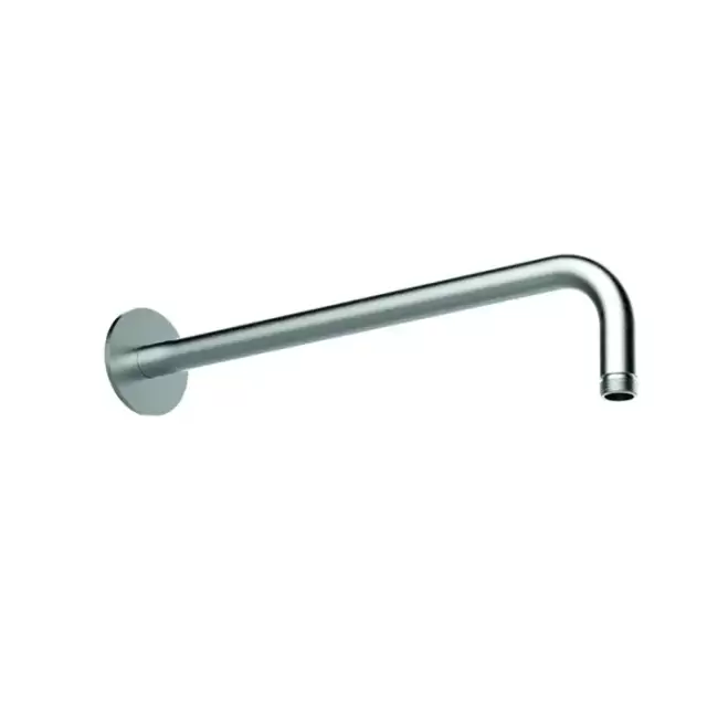 Almar 316 Stainless Steel Кронштейн для верхнего душа, потолочный, 35 см с круглым отражателем, цвет: нержавеющая сталь брашированная AISI 316
