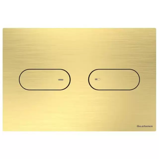 Artceram Клавиши смыва Смывная клавиша INOX-711, цвет: латунь браширванная PVD