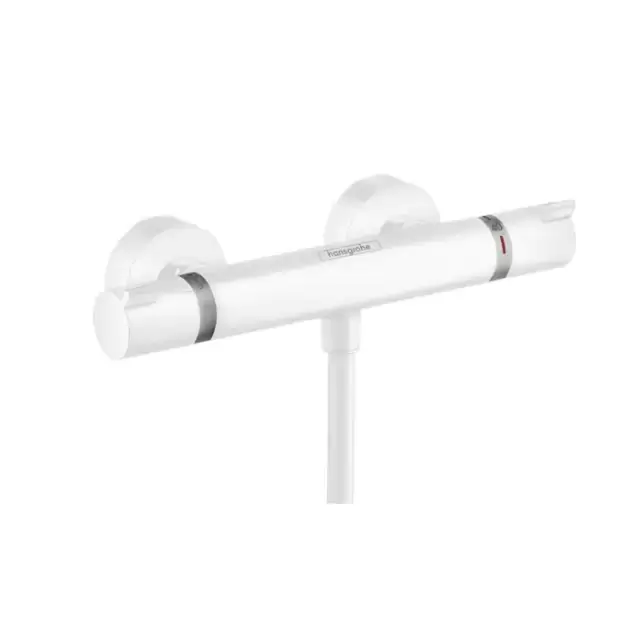 Hansgrohe Ecostat Термостат для душа Comfort, внешнего монтажа, цвет: матовый белый
