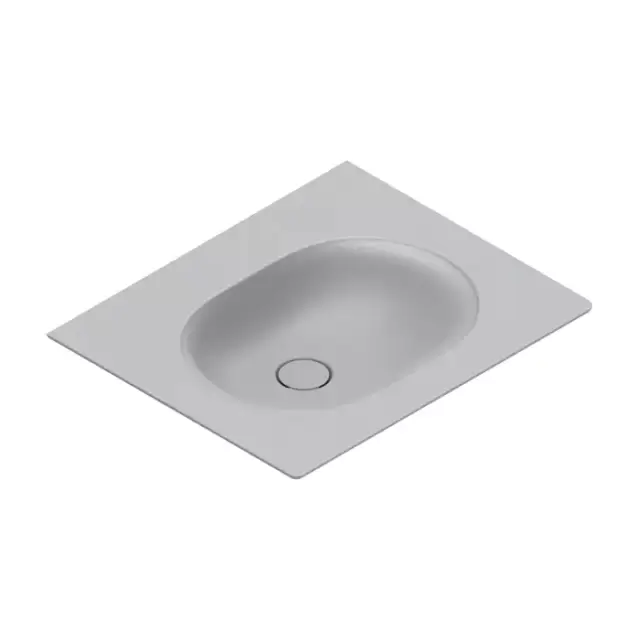 Catalano Sfera Раковина консоль 60x50см, без отв., цвет: Cemento Satinato