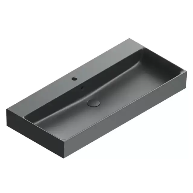Catalano Premium Раковина 100x47см, с 1 отв., цвет: черный матовый
