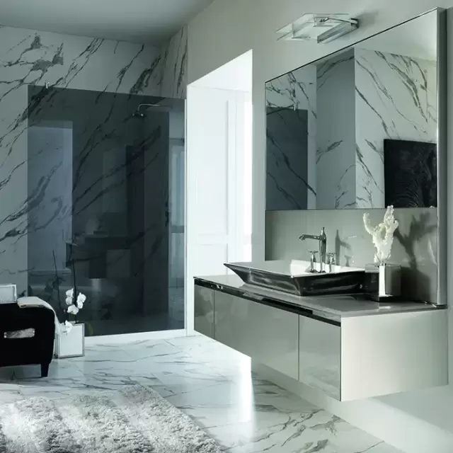 VITAGE milldue edition FOUR SEASONS Комплект мебели с тумбой под раковину, раковиной NIZZA88, зеркалом BELFAST, 180 см, подвесной, цвет: Agata