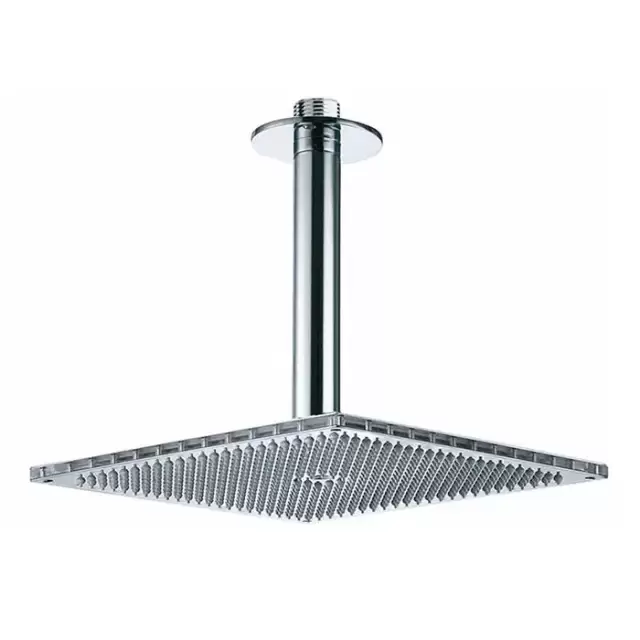 BOSSINI DREAM-CUBE Верхний душ 300 x 300 мм 1 режим - держателем вертикальным 300 x &Oslash; 36 мм, цвет: хром