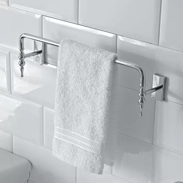 Globo Paestum Полотенцедержатель 40см, подвесной, цвет: хром