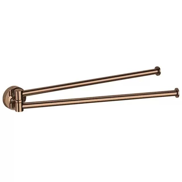Colombo Plus Полотенцедержатель 34.5см, двойной, цвет: PVD Vintage