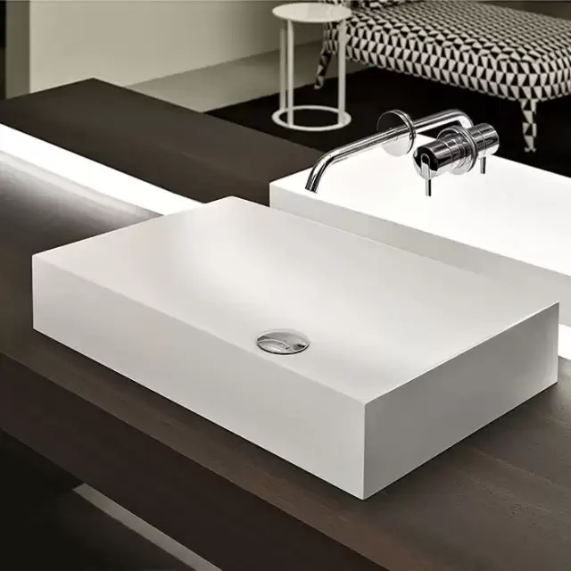 Antonio Lupi Stratos Раковина 40х63 см, без отв., цвет: белый