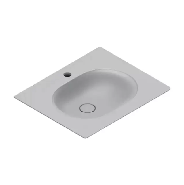 Catalano Sfera Раковина консоль 60x50см, с 1 отв., цвет: Cemento Satinato