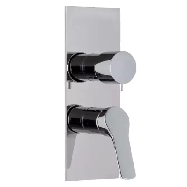 Carlo Frattini Serie 4 Смесителя с переключателем на 3 источника, цвет: хром