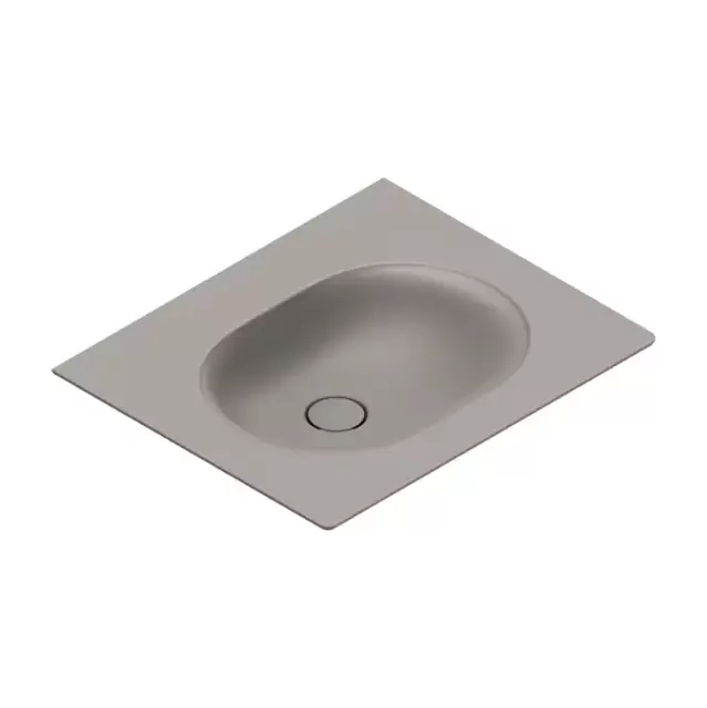 Catalano Sfera Раковина консоль 60x50см, без отв., цвет: Tortora Satinato