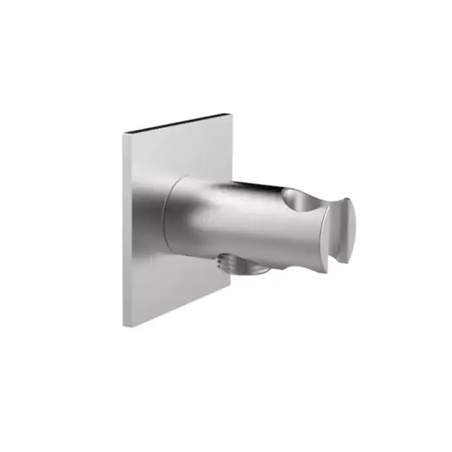 Almar 316 Stainless Steel Вывод из стены, с держателем для ручного душа, цвет: нержавеющая сталь брашированная AISI 316