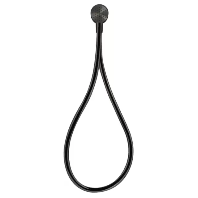 Gessi Hi-Fi Душевой магнитные комплект, состоящий из вывода воды, держателя, шланга 1,50 м и лейки, цвет: Black Metal Brushed PVD