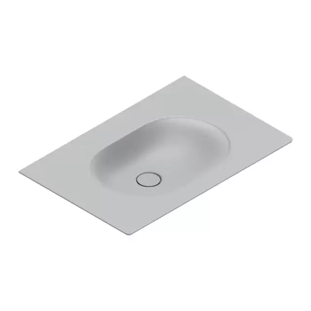 Catalano Sfera Раковина консоль 75x50см, без отв., цвет: Cemento Satinato